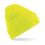 Original Cuffed Beanie - Fluorescent Yellow - One Size