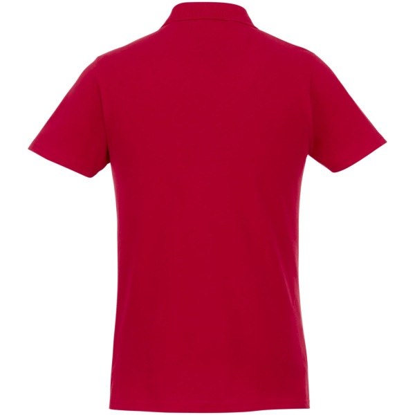 Helios short sleeve men's polo - Red - 5XL