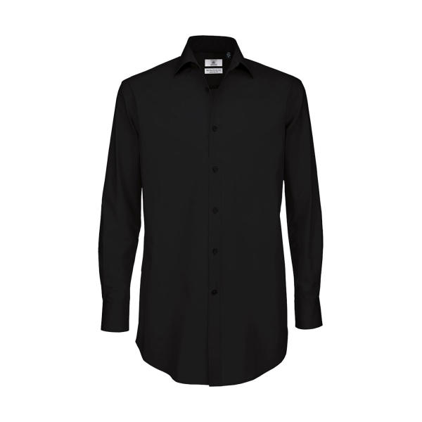 Black Tie LSL/men Shirt - Black