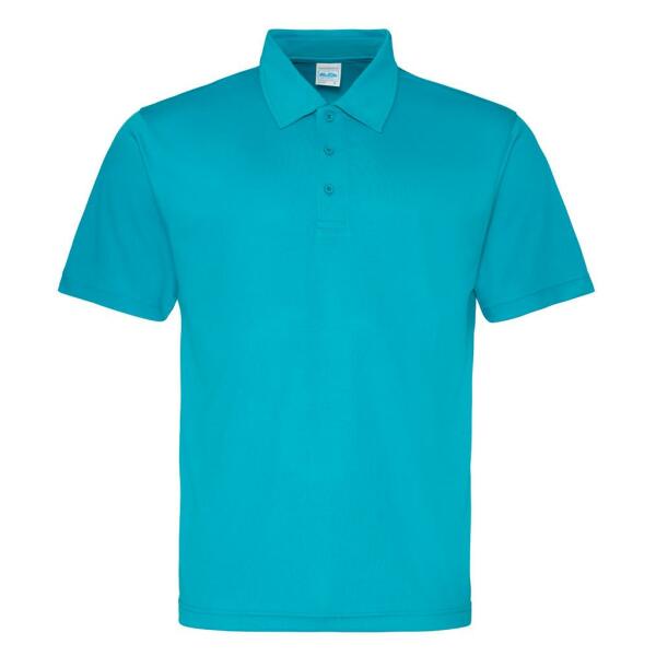 AWDis Cool Polo Shirt, Turquoise Blue, 3XL, Just Cool