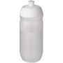 HydroFlex™ Clear 500 ml squeezy sport bottle - White/Frosted clear