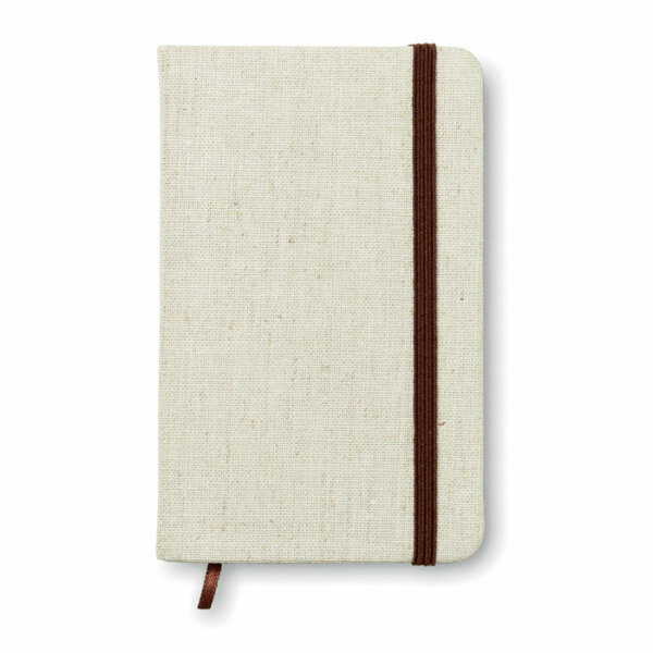  - A6 canvas notebook lined