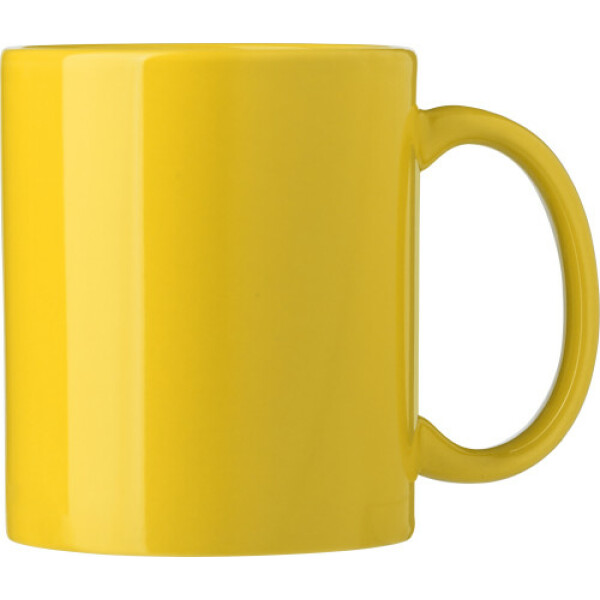 Ceramic mug Kenna yellow