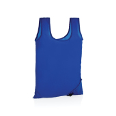 Impact AWARE™ RPET 190T opvouwbare shopper, blauw