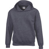 Heavy Blend™ Classic Fit Youth Hooded Sweatshirt Dark Heather XS