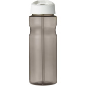 H2O Active® Base 650 ml drikkeflaske og låg med hældetud - Trækul/Hvid