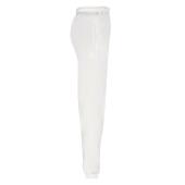 FOTL Classic Elasticated Jogpants, White, XL