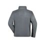 Men's Workwear Fleece Jacket - STRONG - - carbon/black - 6XL