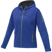 Match softshell dames jas - Blauw - XS