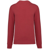 Ecologische sweater met ronde hals Terracotta Red 3XL