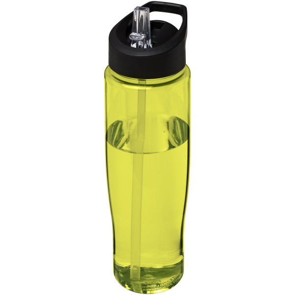 H2O Active® Tempo 700 ml sportfles met fliptuitdeksel - Lime/Zwart