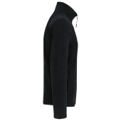 Enzo > Zip neck microfleece jacket Black XS