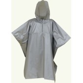 Lightweight poncho Silver Large