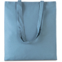 Shopper bag long handles Delphinium Blue One Size