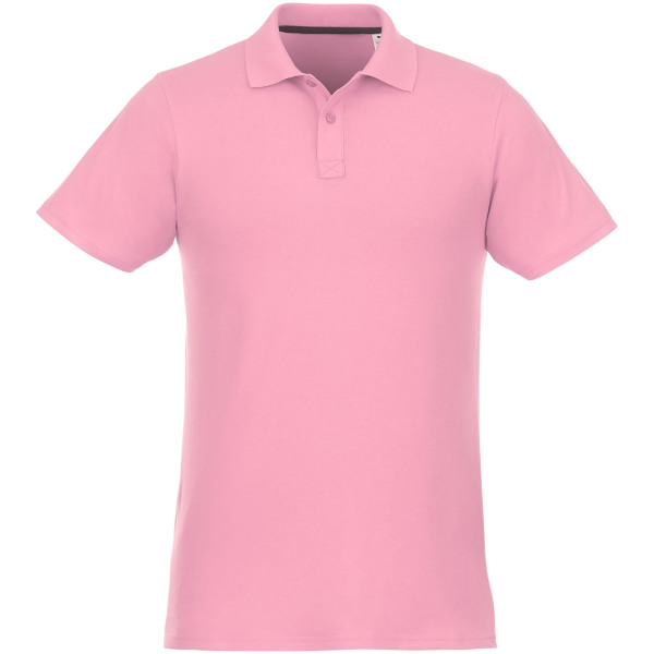 Helios short sleeve men's polo - Light pink - 3XL