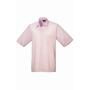 Short Sleeve Poplin Shirt, Pink, 15, Premier