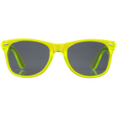 Sun Ray zonnebril met kristallen montuur - Lime