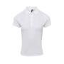 Ladies Coolchecker® Plus Piqué Polo Shirt, White, M, Premier
