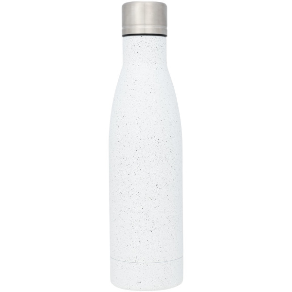 Vasa 500 ml speckled copper vacuum insulated bottle - White