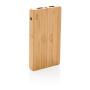 Bamboo 4.000 mAh wireless 5W Powerbank, brown