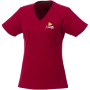 Amery cool fit V-hals dames t-shirt met korte mouwen - Rood - M