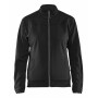 Dames service sweatshirt met rits
