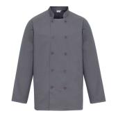Long Sleeve Chef's Jacket, Steel, XL, Premier