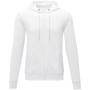 Theron men’s full zip hoodie - White - 5XL
