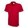Mens Active Cotton Poloshirt - 2XL - Red
