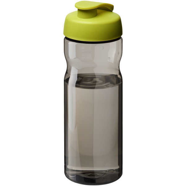 H2O Active® Eco Base drinkfles van 650 ml met klapdeksel - Lime/Charcoal