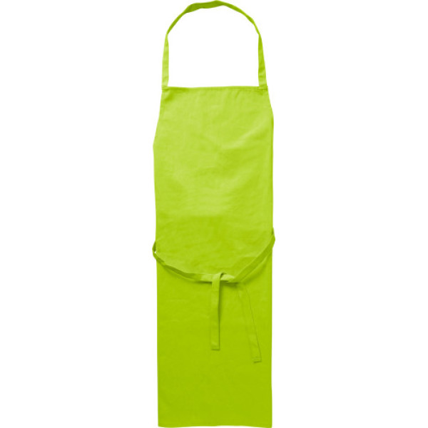Cotton (180 gr/m²) apron Misty lime