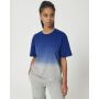 Fuser Dip Dye - Uniseks los dip dye-T-shirt - XXS