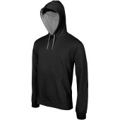 Hooded sweater met gecontrasteerde capuchon Hooded sweater met gecontrasteerde capuchon