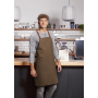 LS 37 Bib Apron Green-Generation , from Sustainable Material , Recycled Polyester - cinnamon - Stck