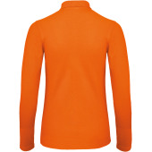 ID.001 Ladies' long-sleeve polo shirt Orange XXL