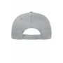 MB6236 6 Panel Cap Bio Cotton - light-grey - one size