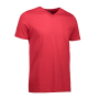 T-TIME® T-shirt | V-neck - Red, 2XL