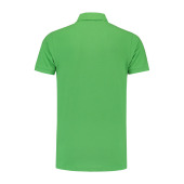 L&S Polo Fit SS lime L
