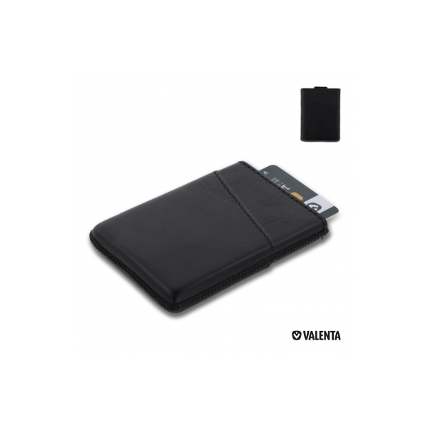 7219 | Valenta Card Case Pocket Duo - Zwart