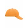 MB6112 6 Panel Raver Sandwich Cap - orange/white - one size