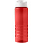 H2O Active® Eco Treble 750 ml spout lid sport bottle - Red/White