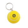 Anti-stress Tennisbal met sleutelhanger