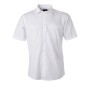 Men's Shirt Shortsleeve Poplin - white - L