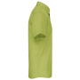 Overhemd in onderhoudsvriendelijk polykatoen-popeline korte mouwen heren Burnt Lime 4XL