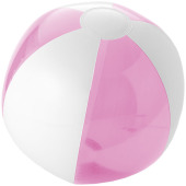 Bondi solid och transparent badboll - Rosa/Vit