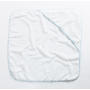 Po Hooded Baby Towel - White/Baby Blue - One Size