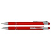 Aluminium Touch pen Stylus rood