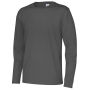 Cottover Gots T-shirt Long Sleeve Man charcoal XL