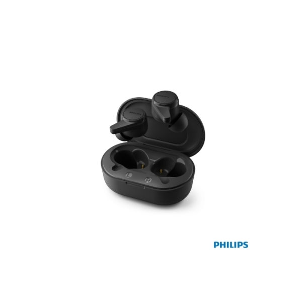 TAT1207 | Philips TWS In-Earbuds With Silicon buds - Zwart