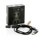 Oakland 1.2meter RCS rplastic 6-in-1 fast charging 45W kabel, zwart